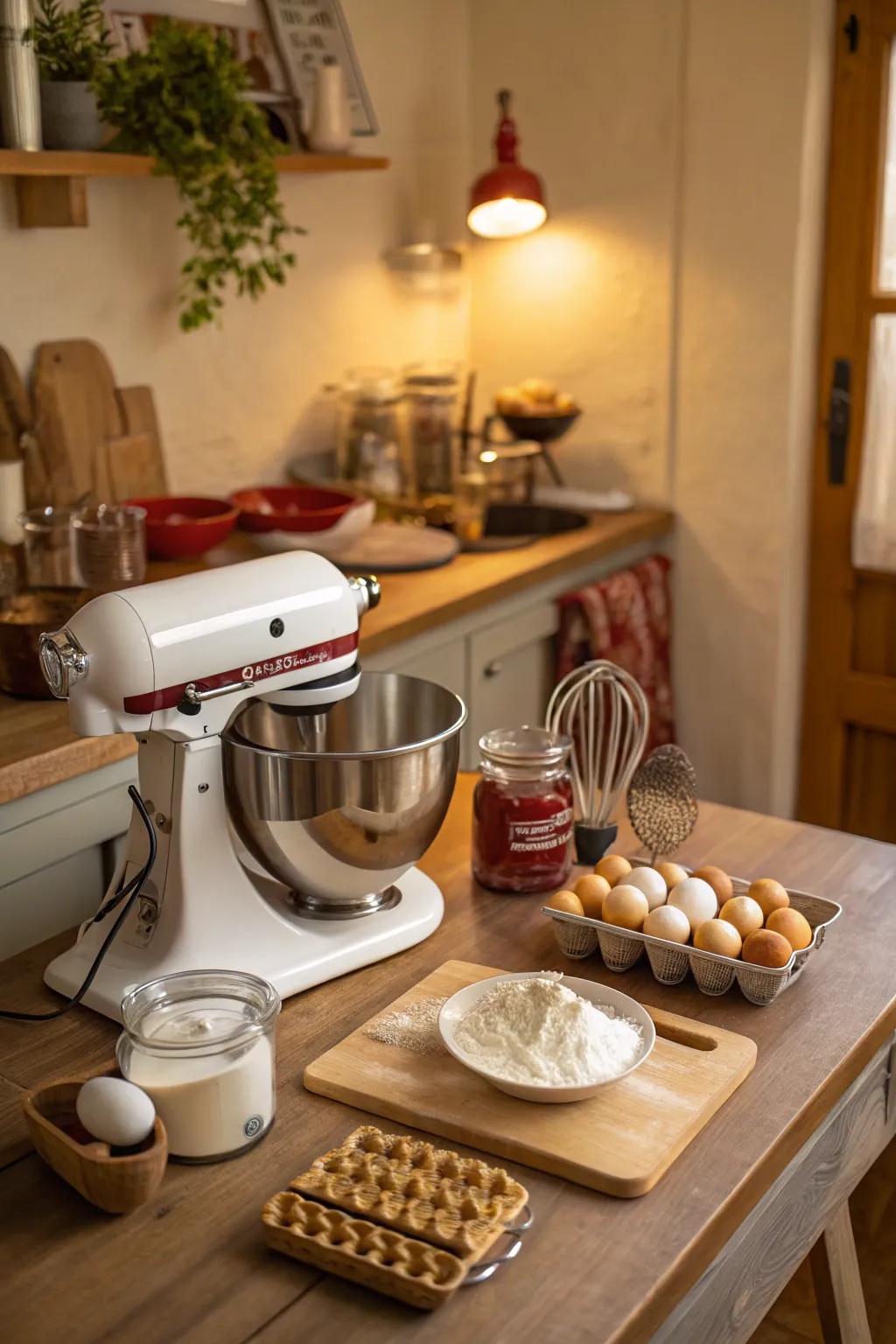 Bake-ready: A dedicated station that inspires culinary creativity