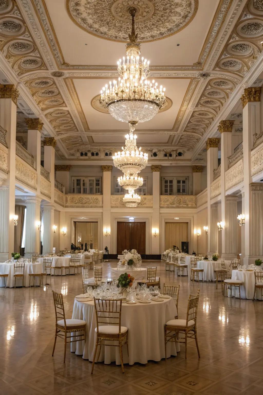 Achieve elegance with symmetrical layouts.