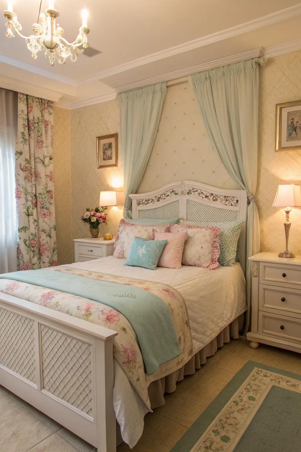 Neutral hues establish a comforting and harmonious ambiance.