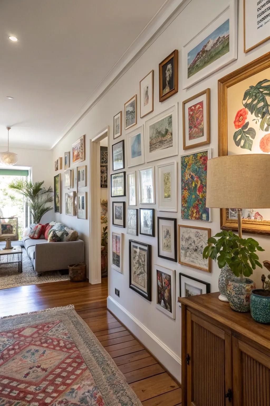 Render an artistic assertion utilizing your personal assortment.