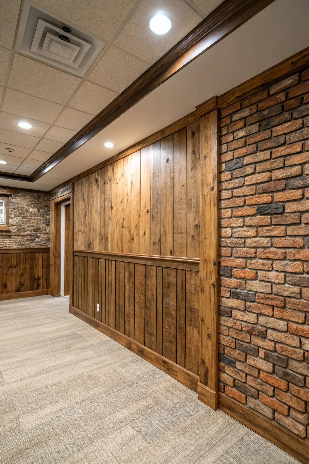 Textured walls append magnitude and warmth to your décor.