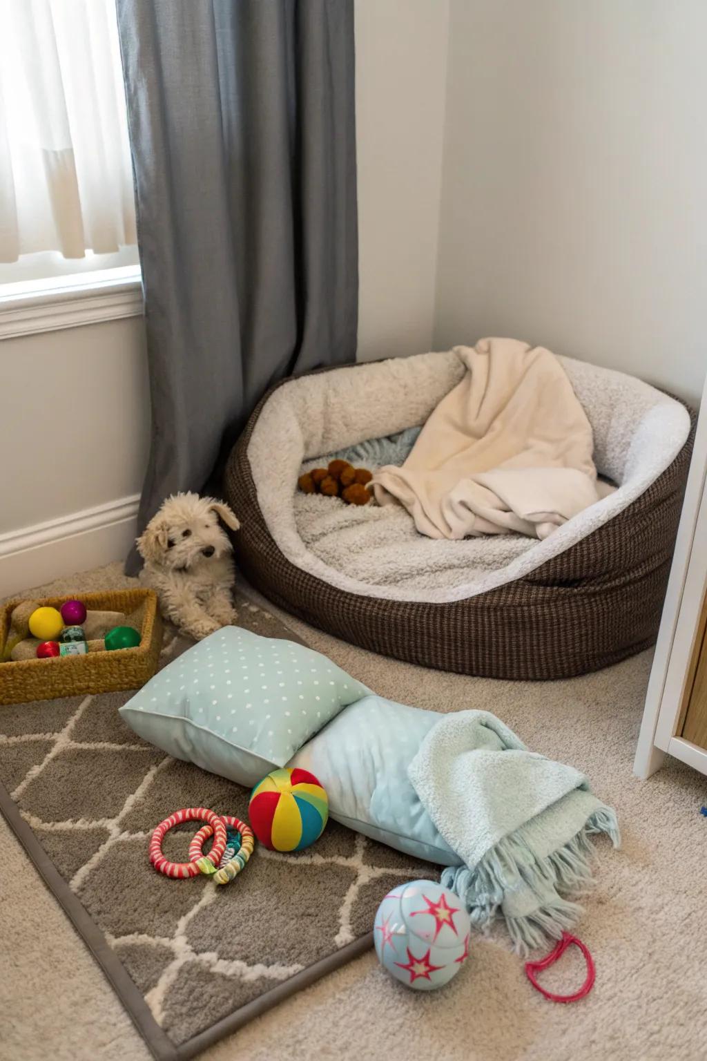 A pet sanctuary provides comfort for your furry family members.