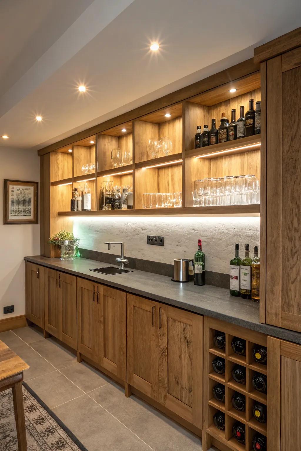 Eco-conscious LEDs proffer sustainable and chic radiance.