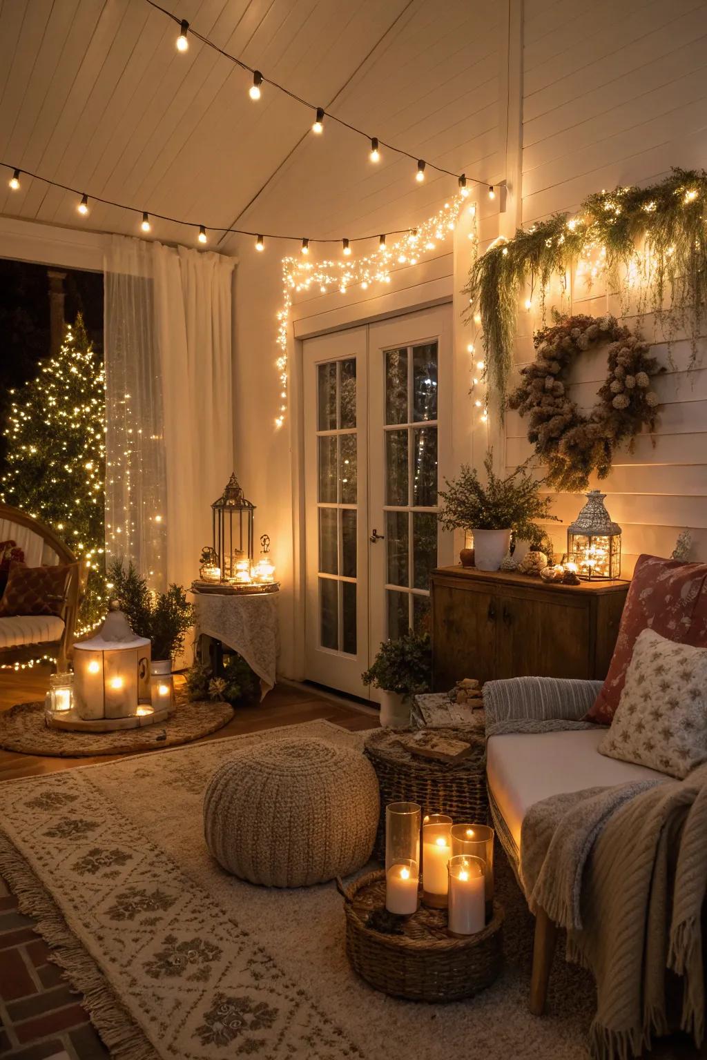 Application of illumination layered resulting in magnitude and mood.