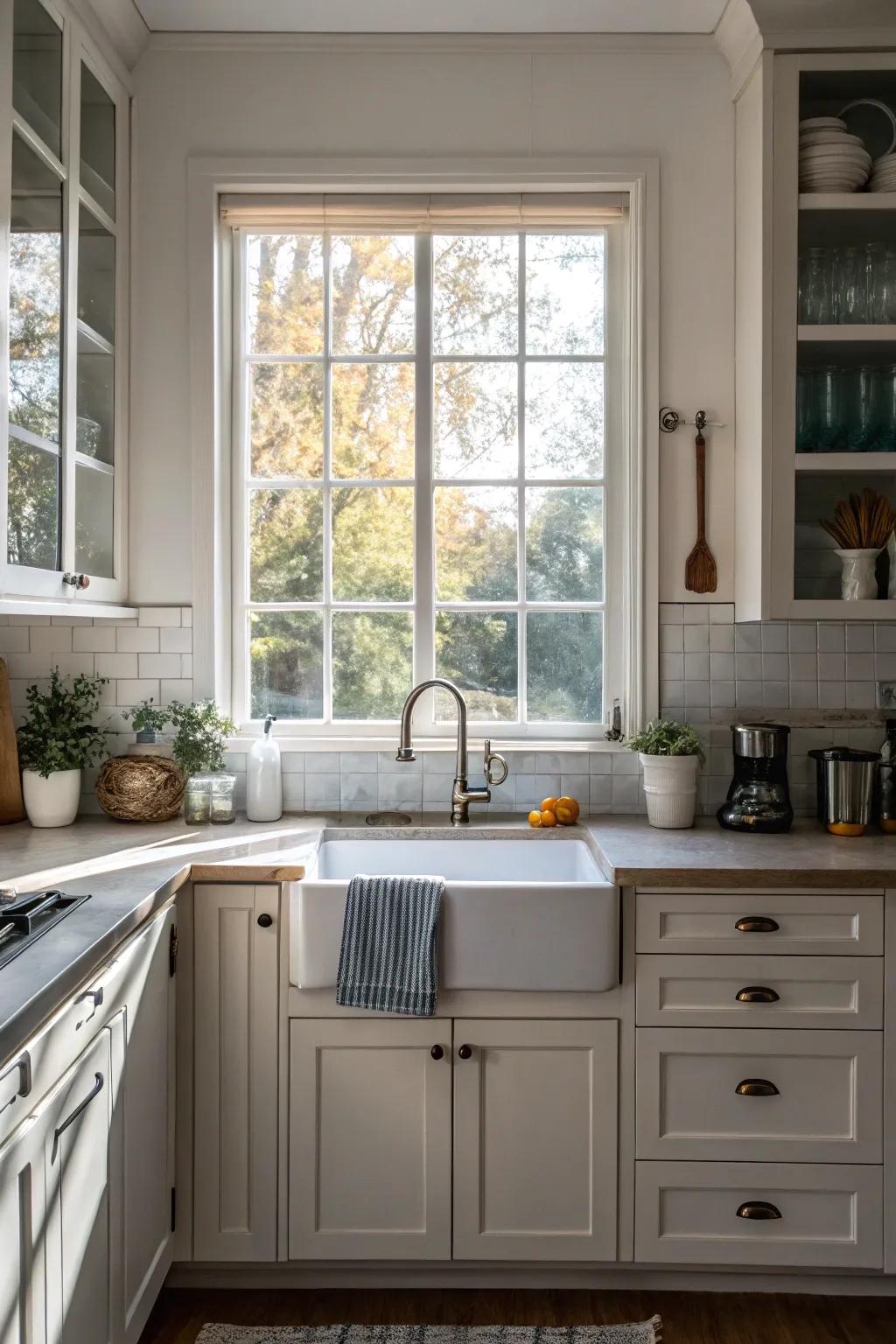 Everything perfectly in place, where you need it.