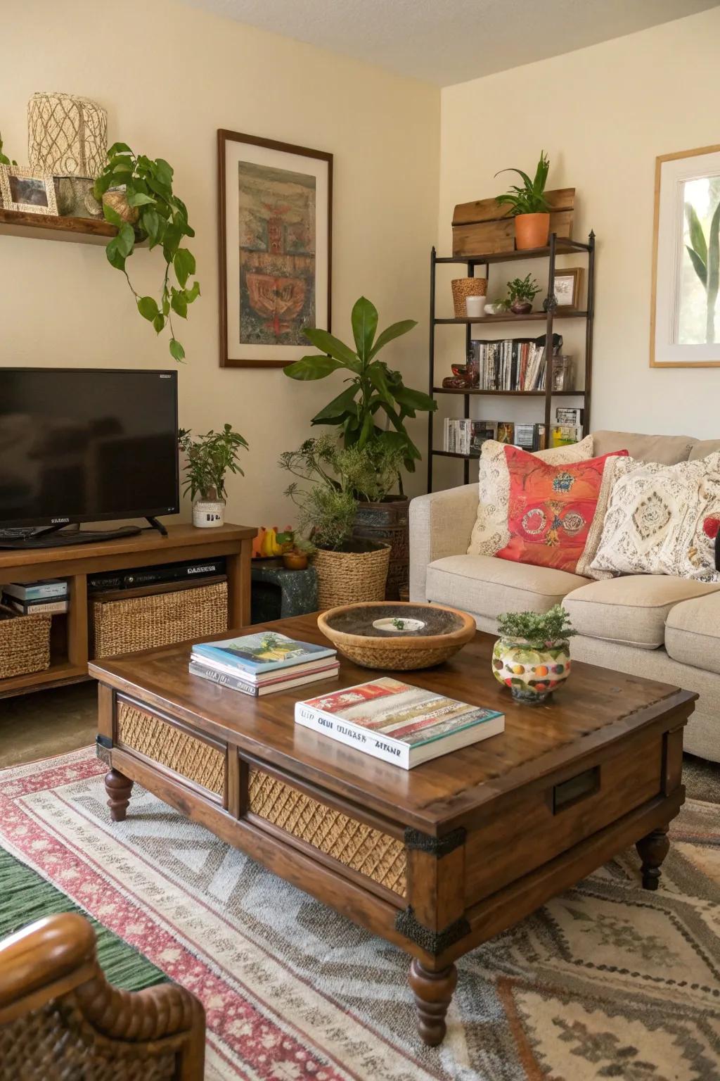 Introduce character with distinctive accent elements.