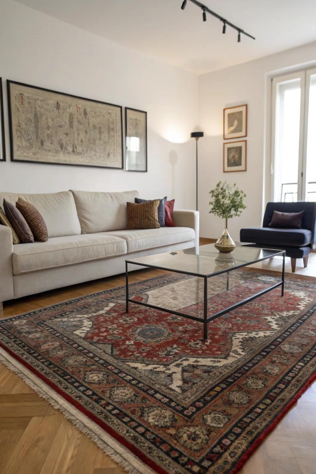 A stunning mix of current and timeless aspects creates a lasting appeal.