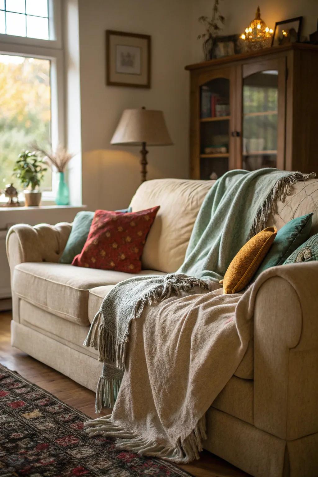 Comfortable furnishings make your living area a haven of relaxation.