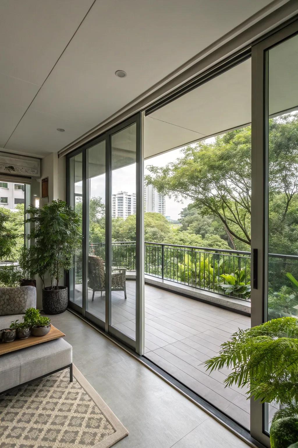 Indoor-outdoor connections enhance your living space.
