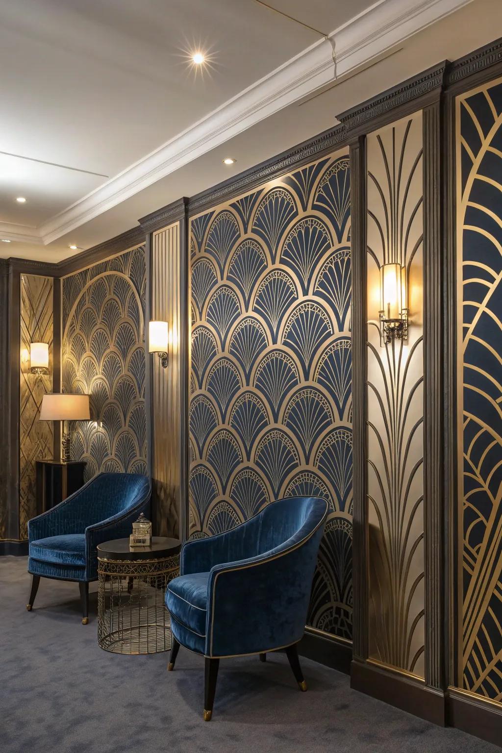 Art Deco themes that add sophistication and glamour.