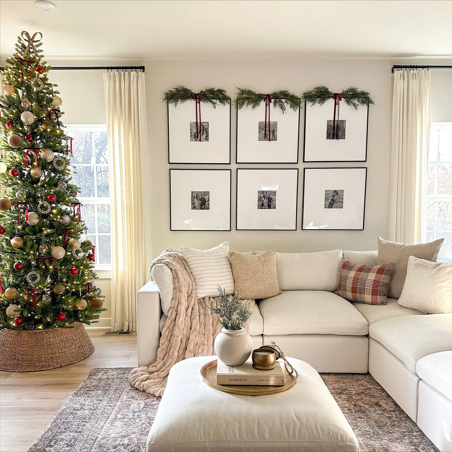 9. Soft Grey and Beige Living Room with Natural Textures (Grey and Tan Living Room Ideas)