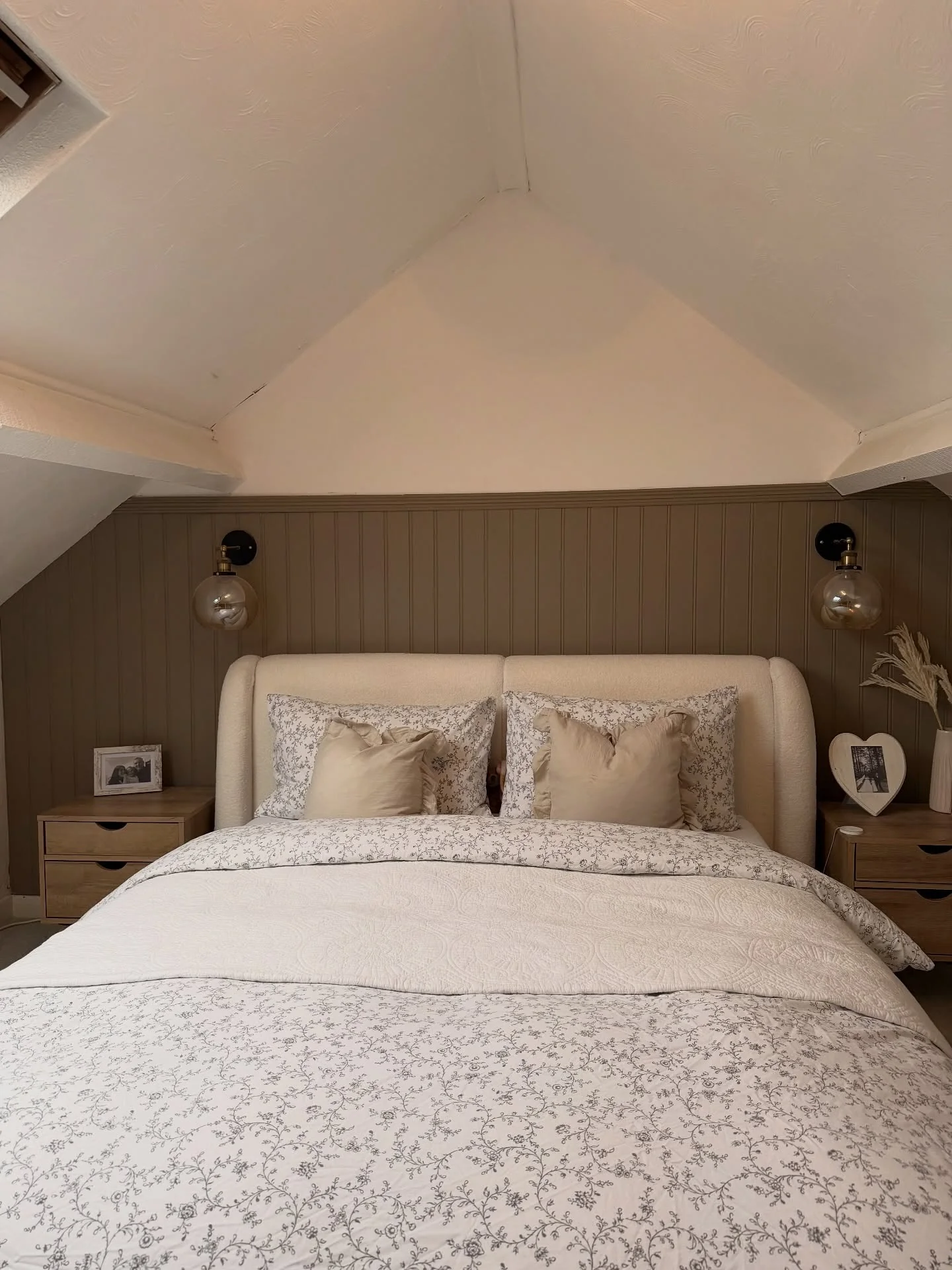 2. Tailored Neutrals with Architectural Paneling (Expensive Looking Bedroom Ideas)