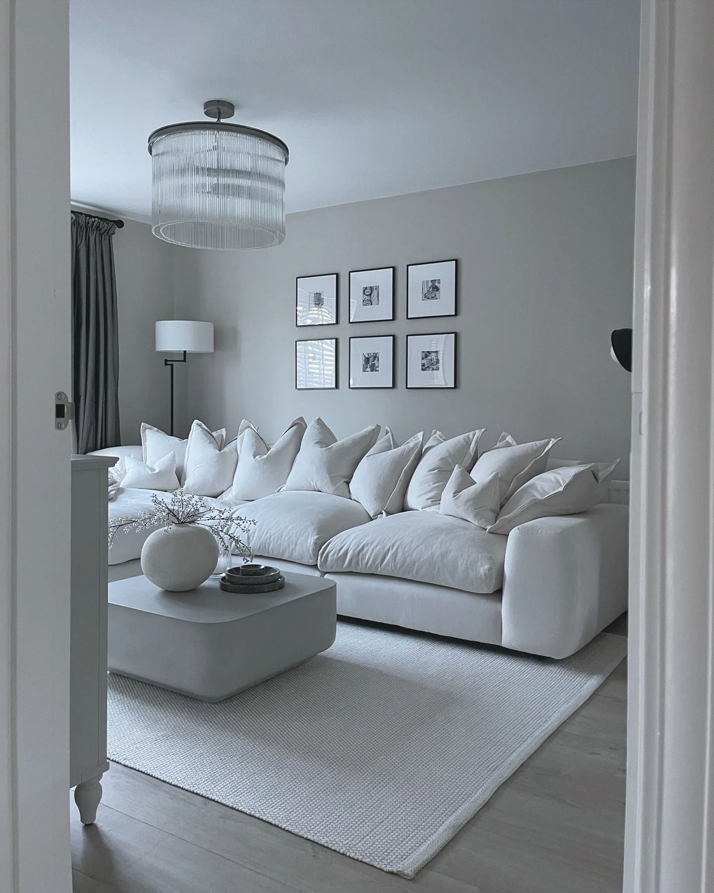 11. Soft Dove Grey Living Room with Oversized Seating (Grey Living Room Ideas)