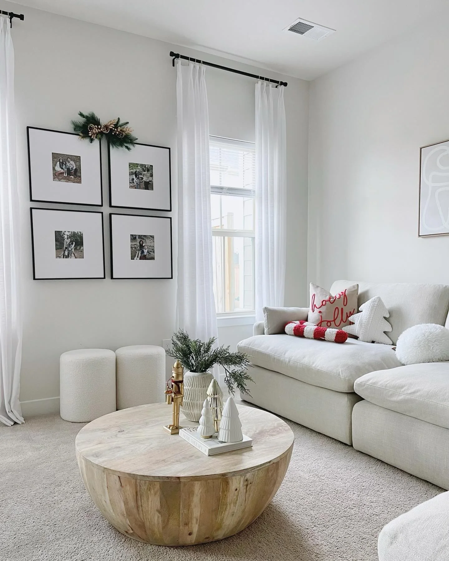 2. Modern Cottage Cheer (Neutral Living Room Ideas)