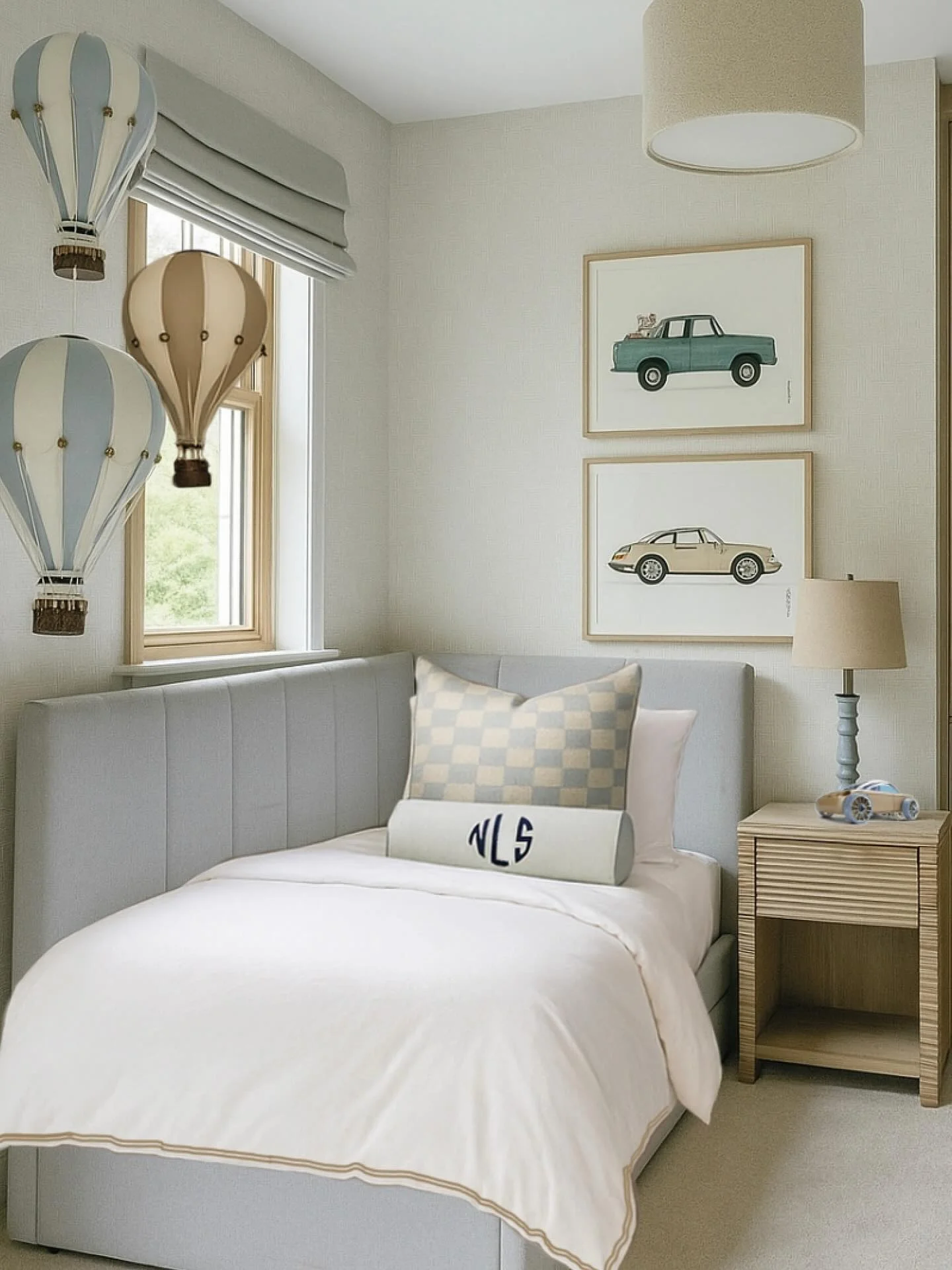 8. Classic Car Cool (Little Bedroom Ideas)