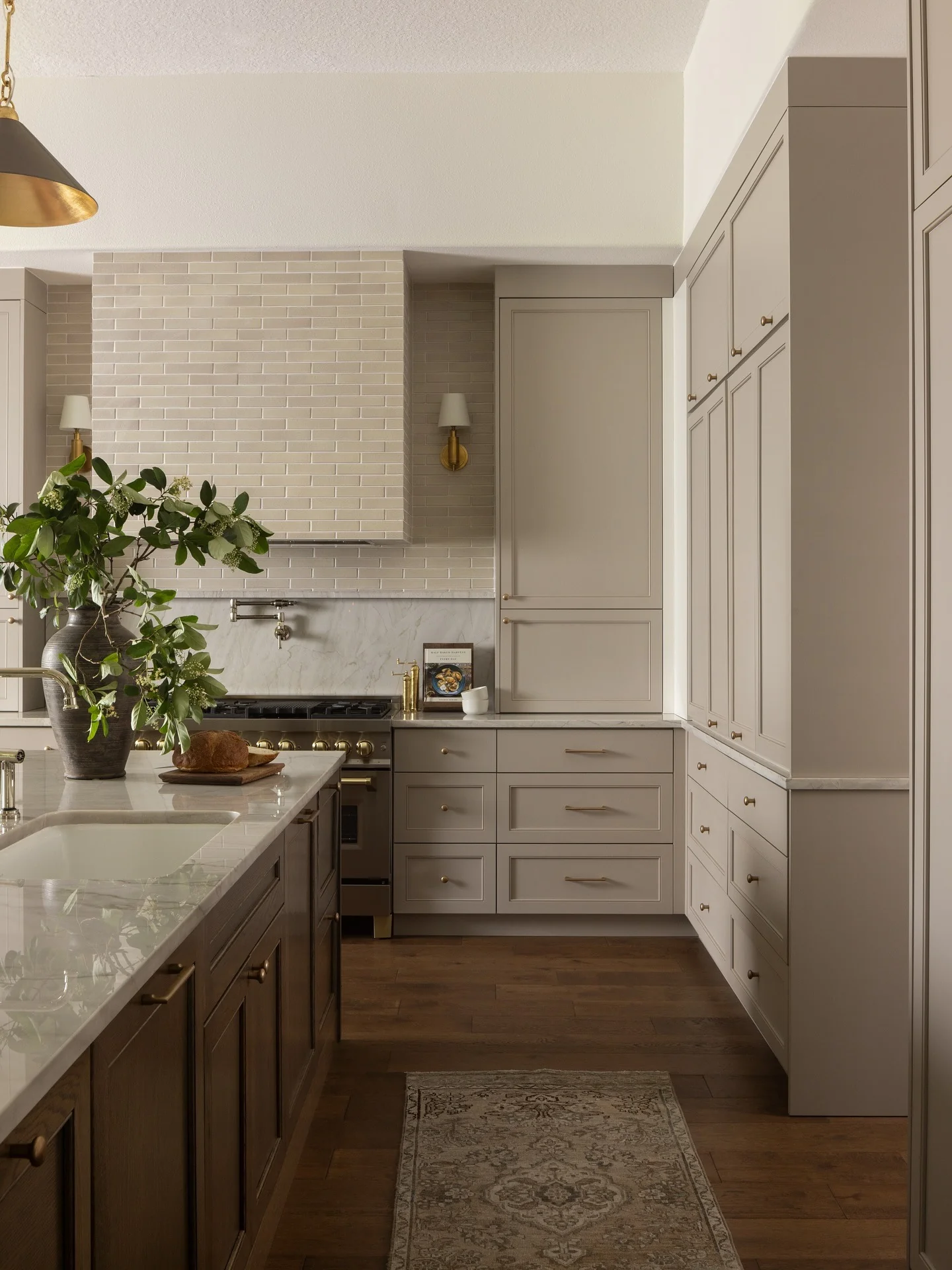4. Classic Neutrals with Subtle Texture (Contemporary Kitchen Ideas)