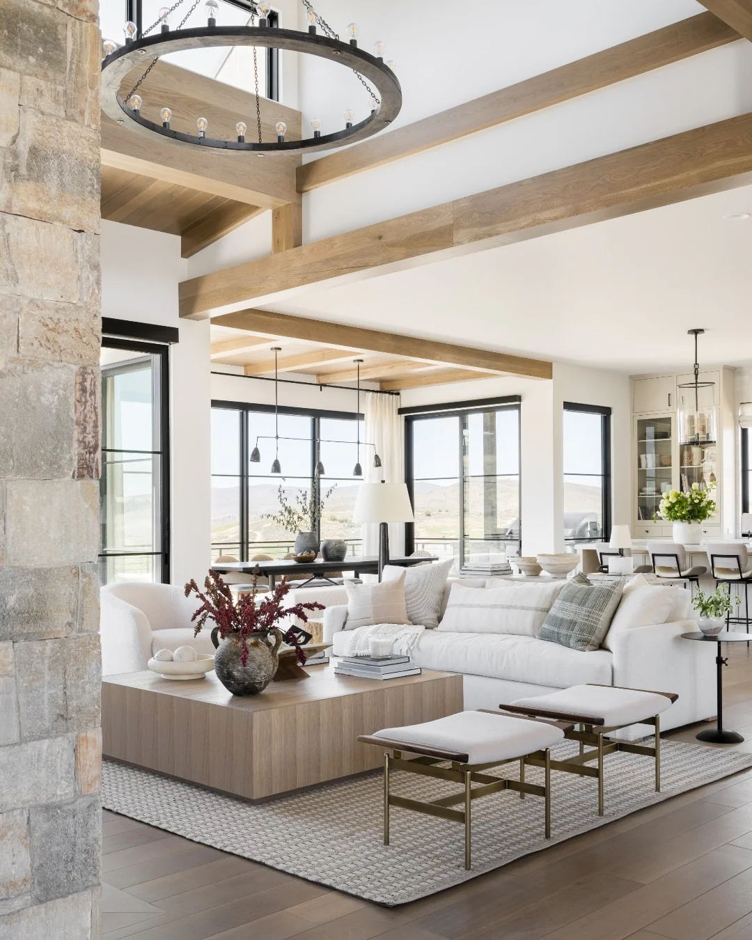 13. Light-Filled Modern Farmhouse (Modern Farmhouse Living Room Ideas)