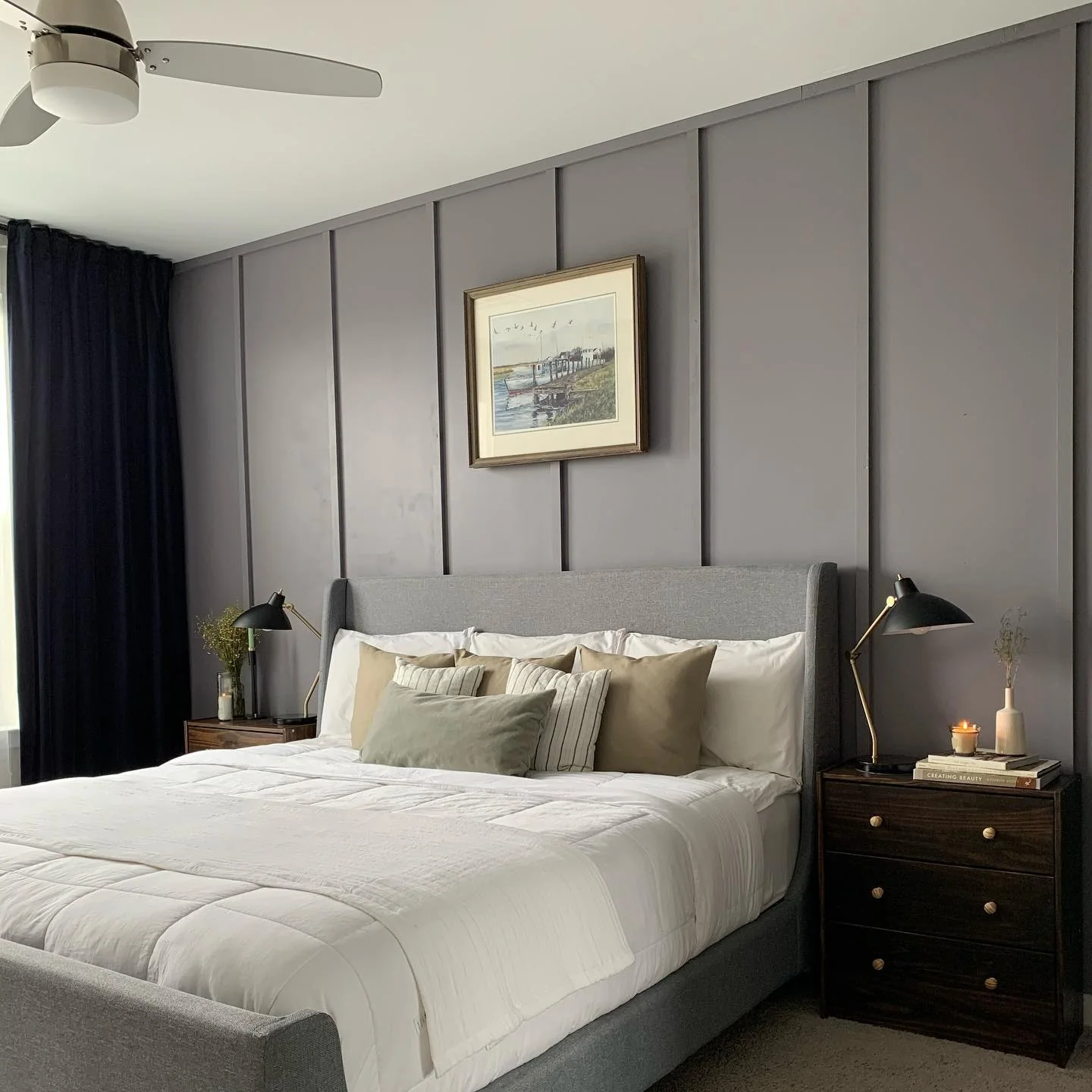 5. Minimalist Freshness with Natural Touches (Apartment Bedroom Ideas)