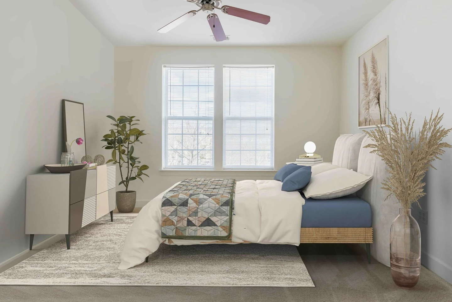 6. Classic Glamour with Golden Accents (Apartment Bedroom Ideas)