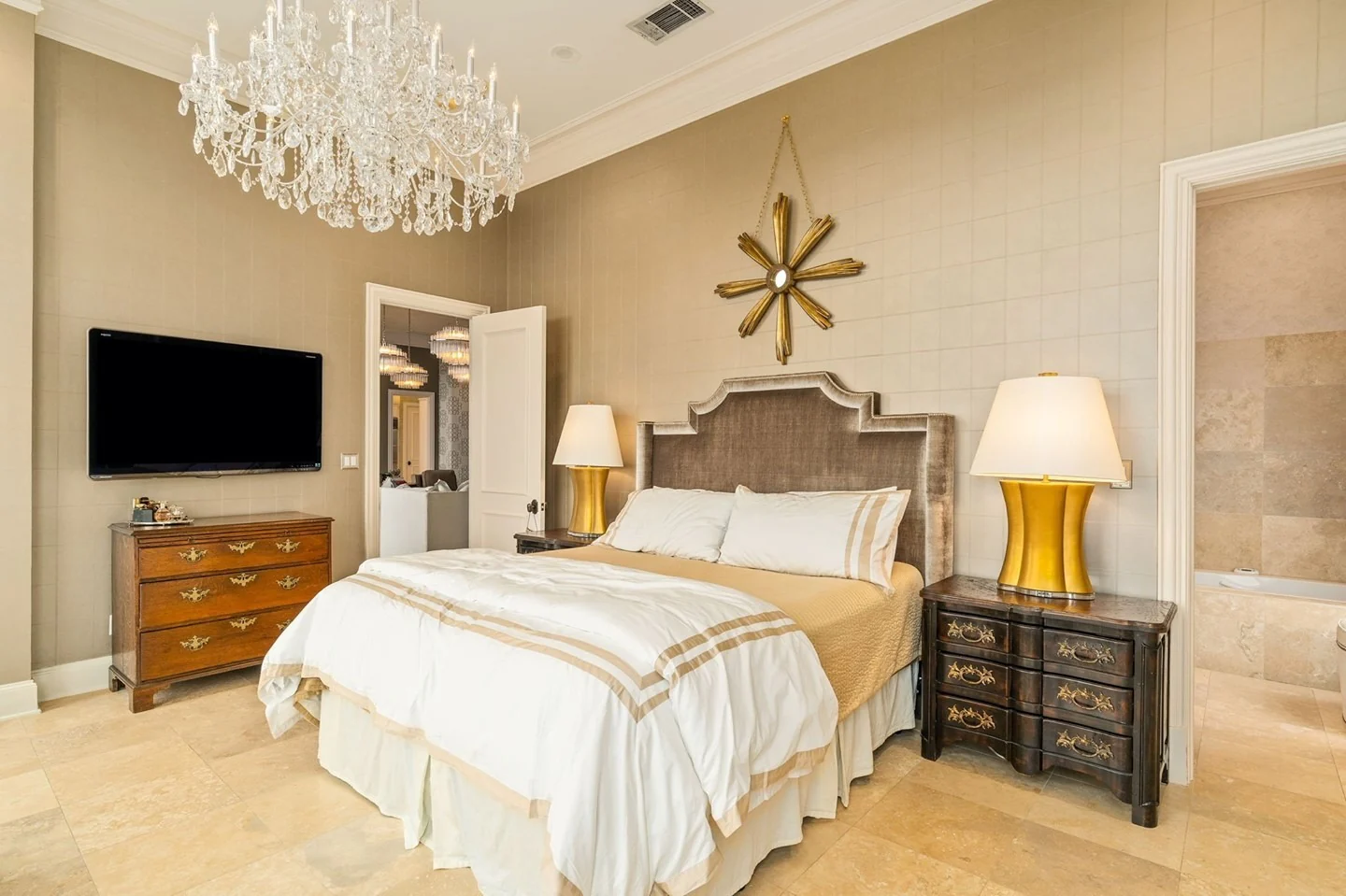 7. Chic Simplicity in Blush and White (Apartment Bedroom Ideas)