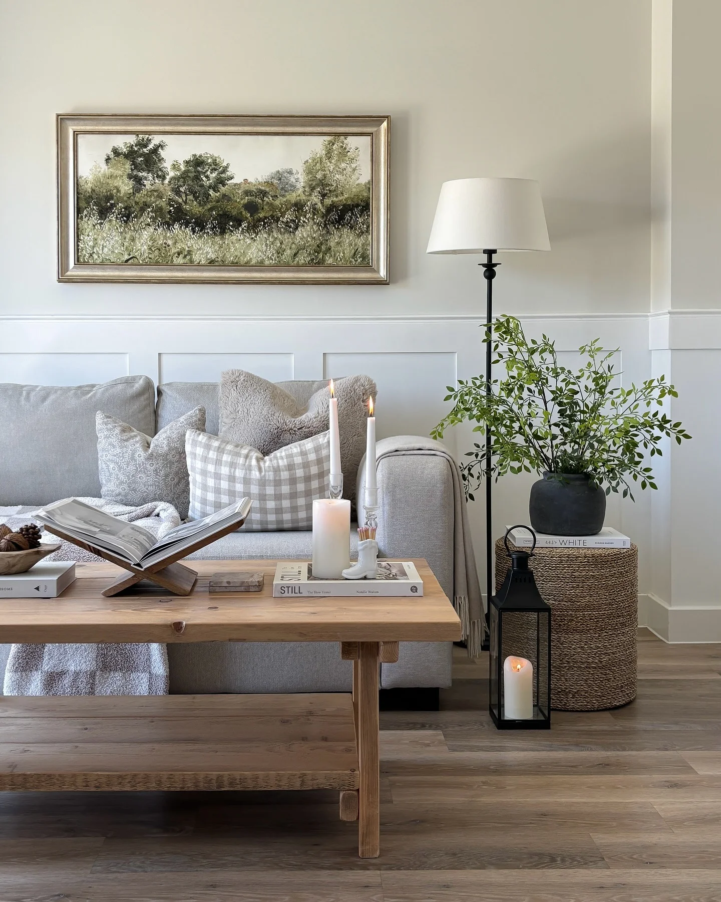 13. Relaxed Neutrals with Natural Accents (Living Room Corner Ideas)