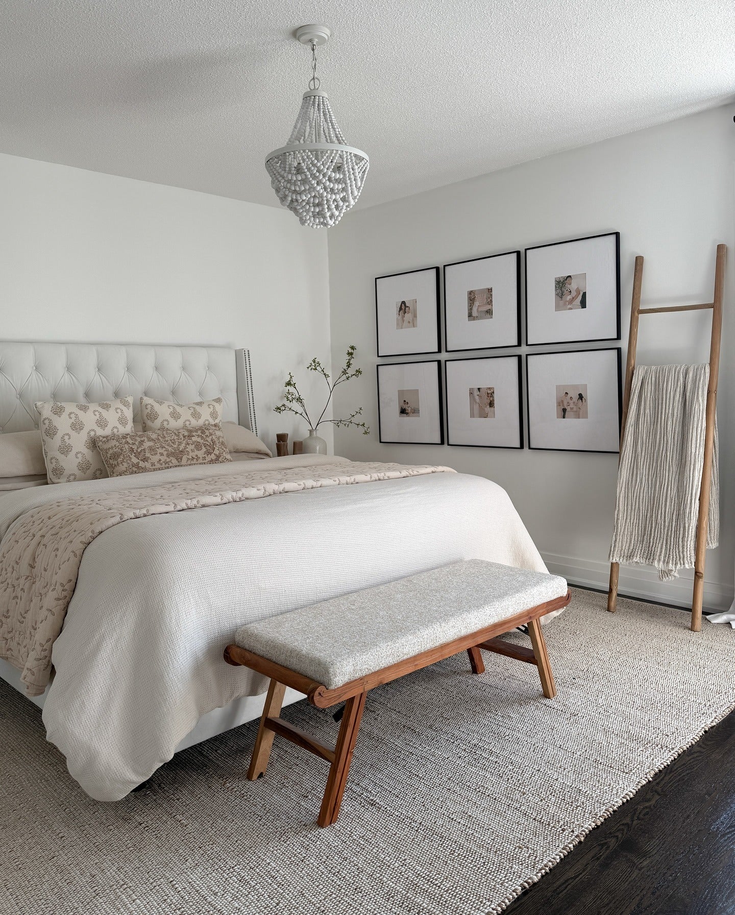 13. Minimal Neutrals with Subtle Mid-Century Structure (Mid Century Bedroom Ideas)