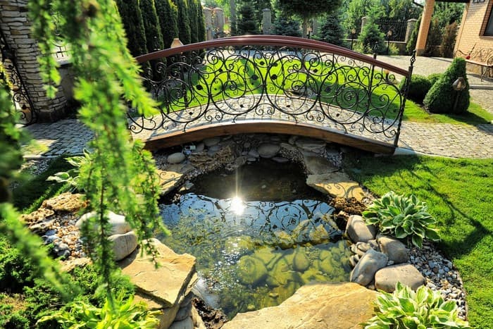 étang décoratif