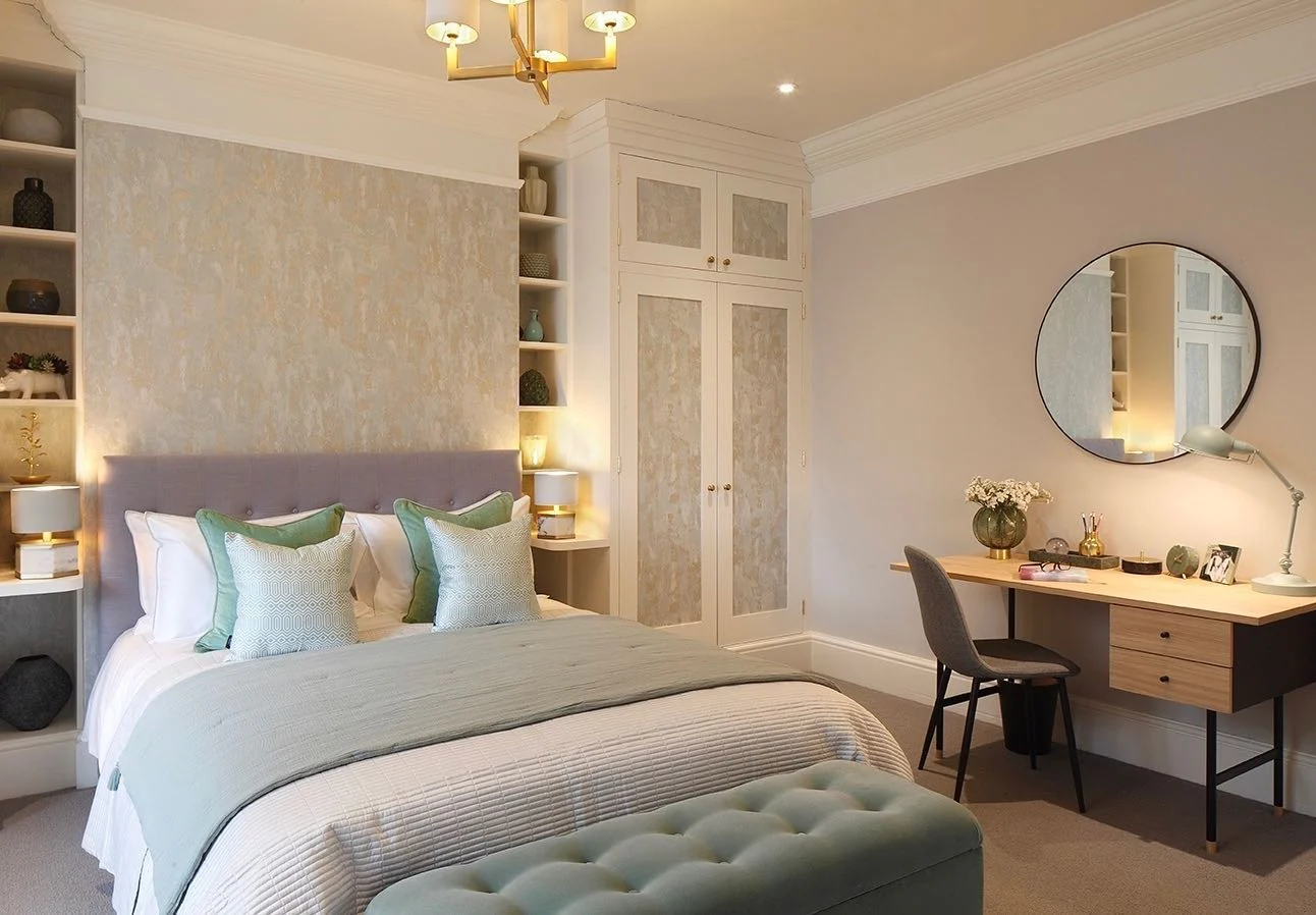 8. Refined Mint and Neutral Harmony (Mint Green Bedroom Ideas)