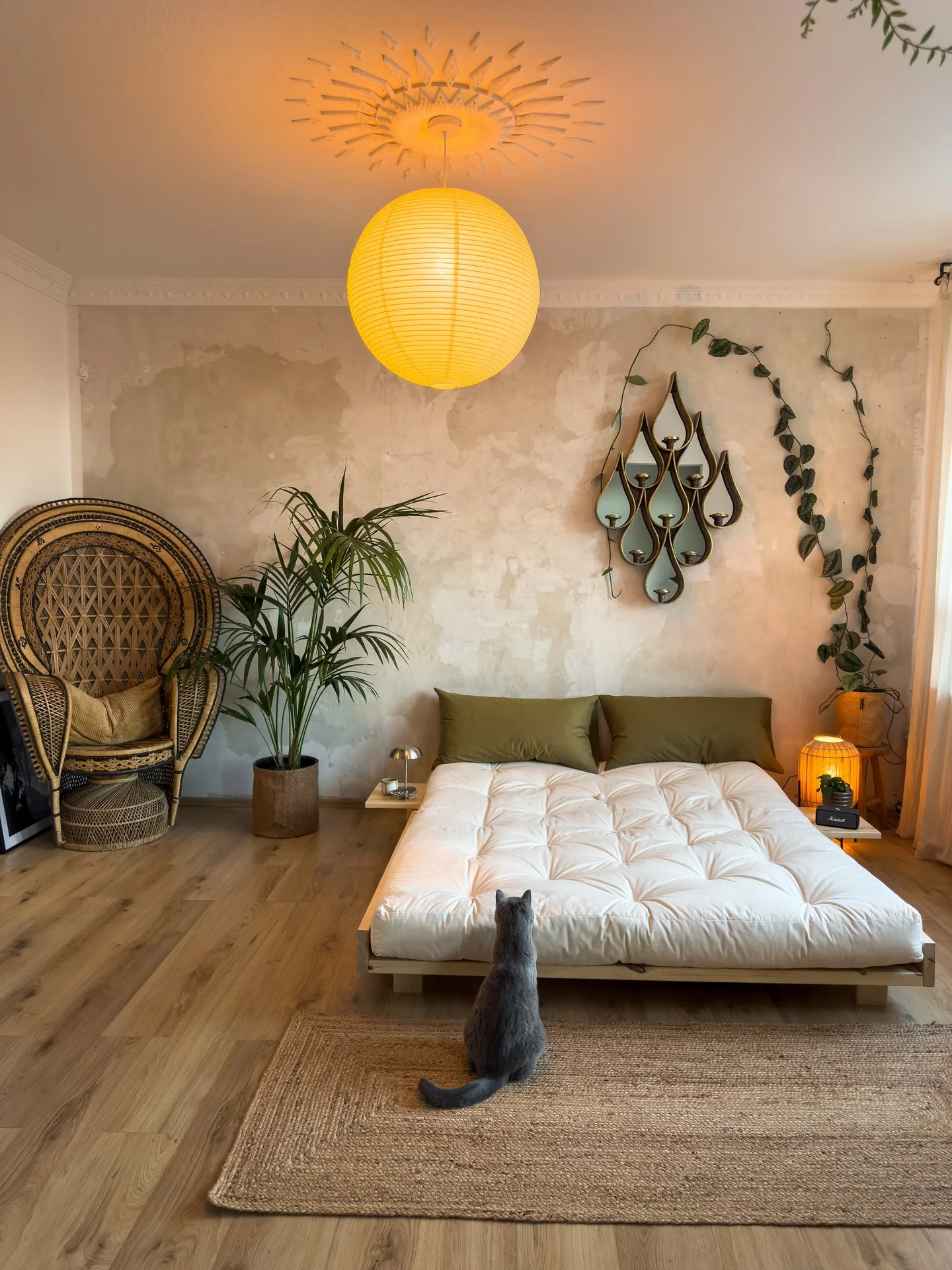 7. Minimalist Floor-Bed Hideaway (Forest Bedroom Ideas)