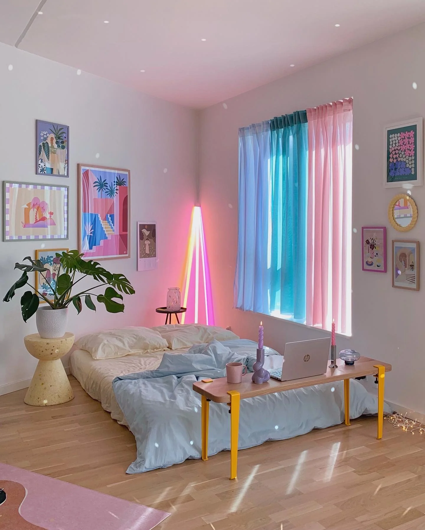 7. Dreamy Pastel Minimalism (Pastel Bedroom Ideas)