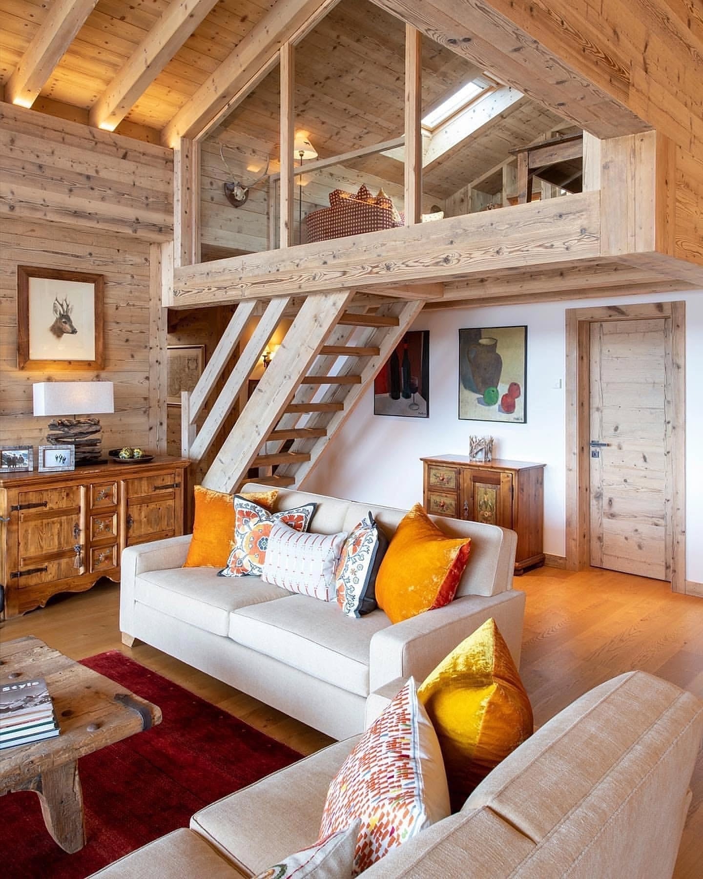 10. Rustic Warmth with Layered Textures (Tiny Living Room Ideas)