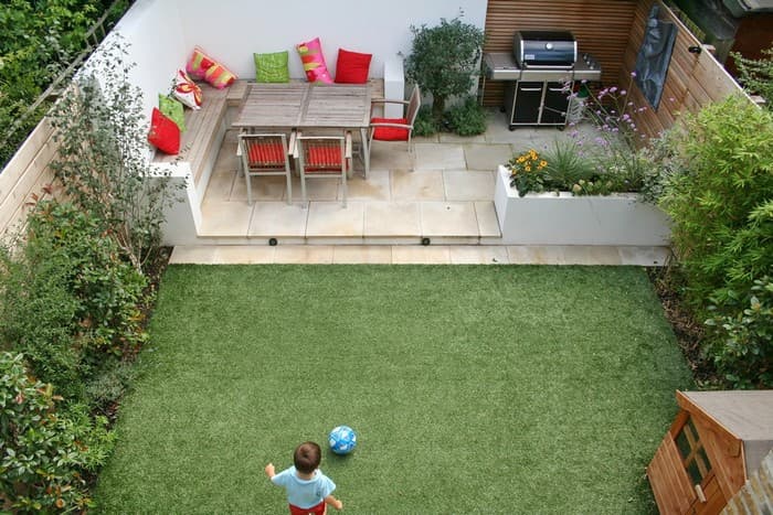 aménagement de la cour