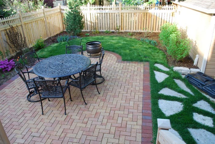 aménagement de la cour