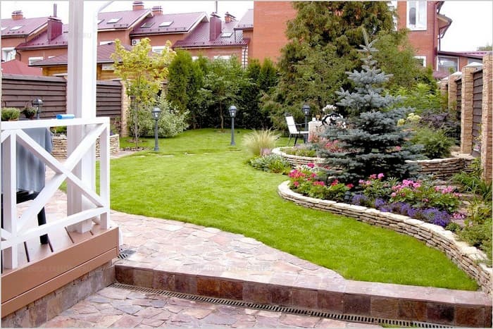 aménagement de la cour