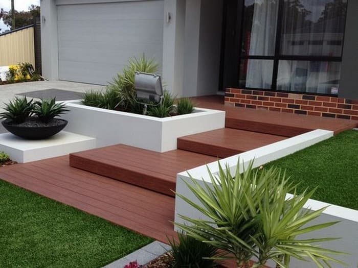 aménagement de la cour