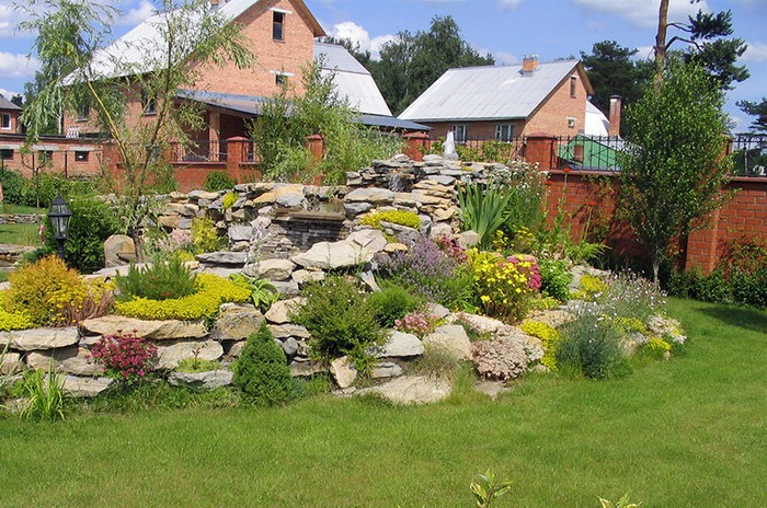 pierres pour le toboggan alpin