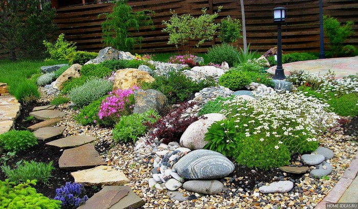 pierres pour le toboggan alpin