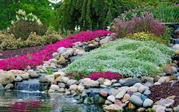 pierres pour le toboggan alpin