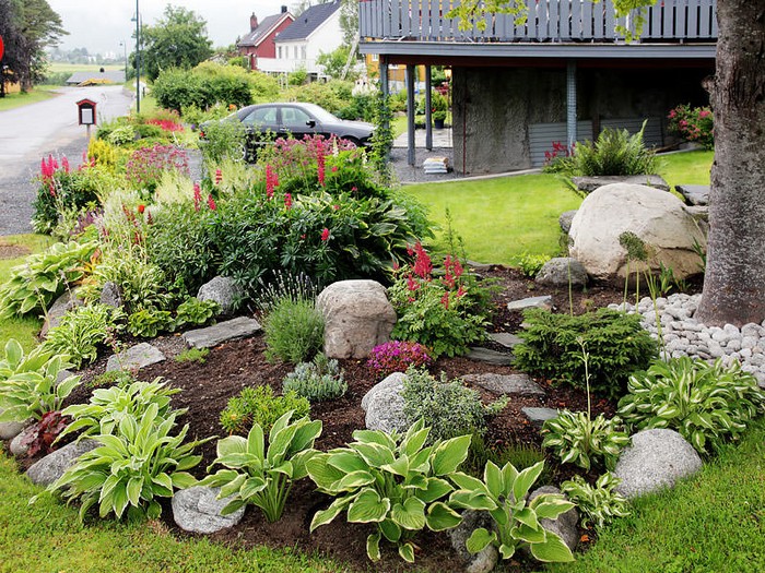 pierres pour le toboggan alpin