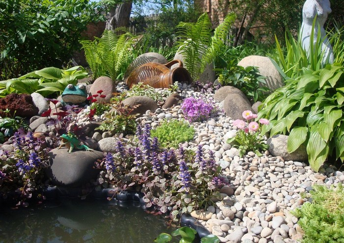 pierres pour le toboggan alpin