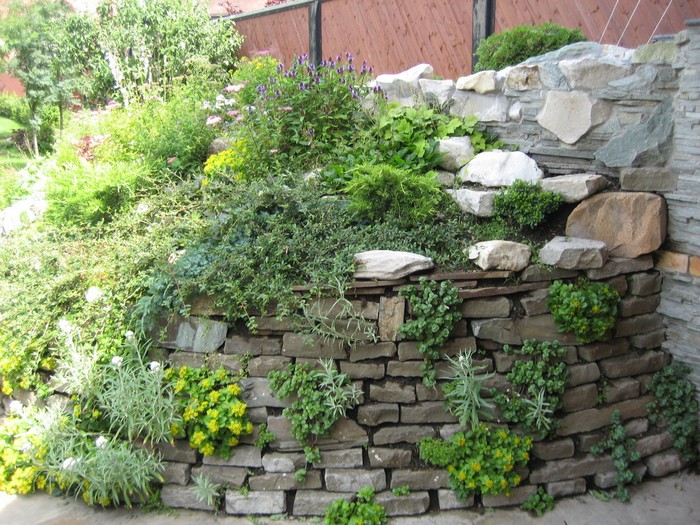 pierres pour le toboggan alpin