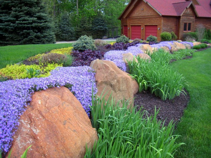 pierres pour le toboggan alpin