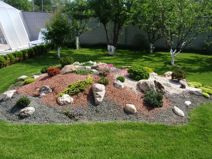 pierres pour le toboggan alpin