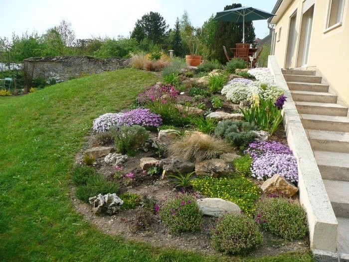 pierres pour le toboggan alpin