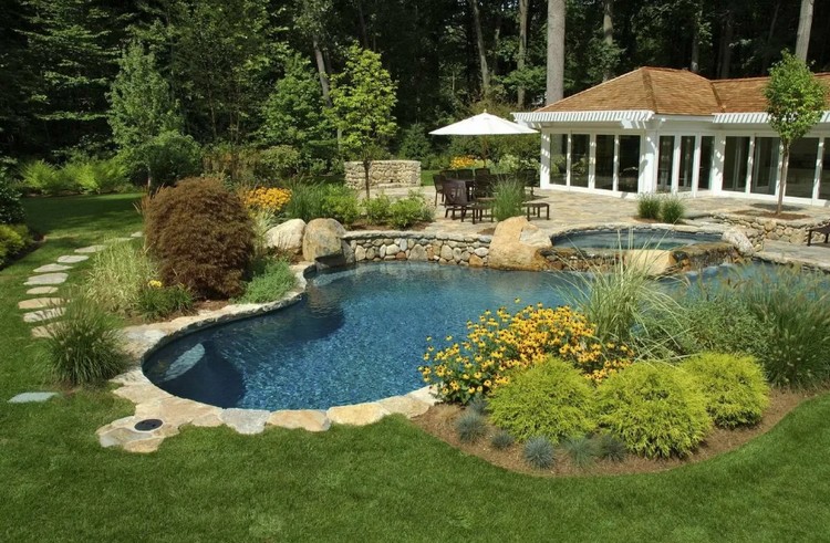 aménagement paysager du site