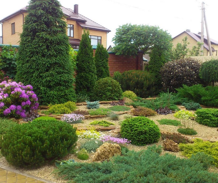 aménagement paysager du site