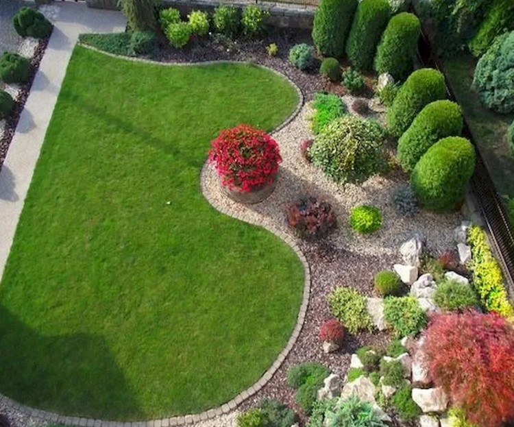 aménagement paysager du site