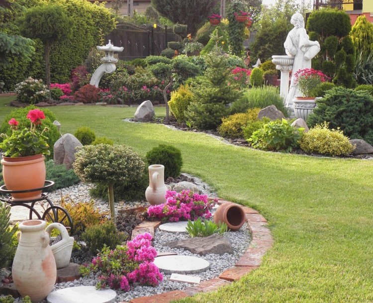 aménagement paysager du site