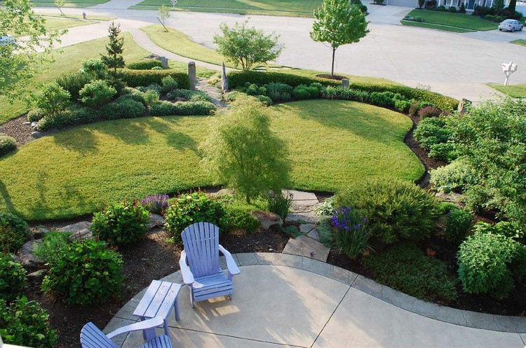 aménagement paysager du site