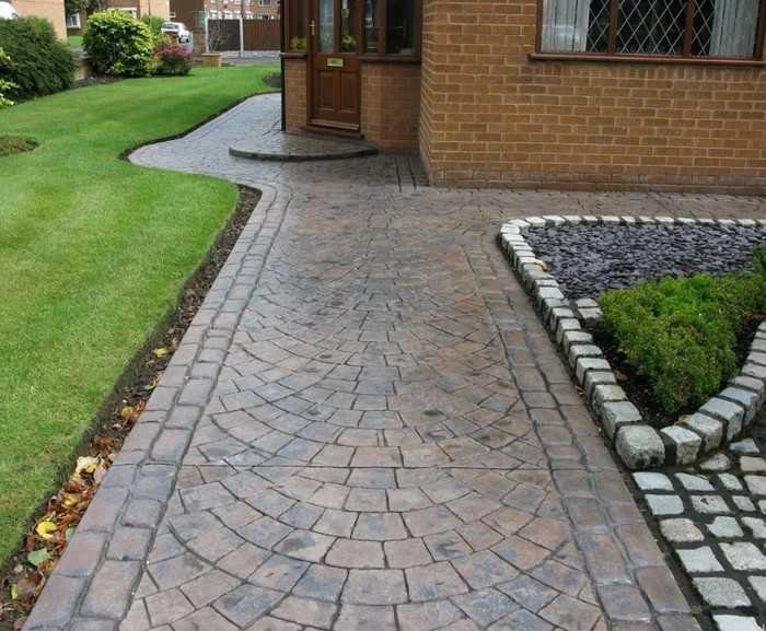 conception d'allée de jardin